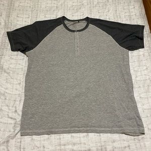 Mens grey short sleeve XL